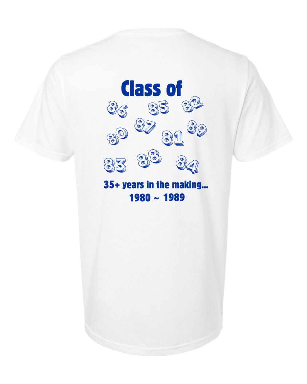 OFA Crazy 80's White T-shirt