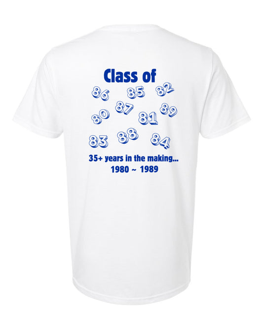 OFA Crazy 80's White T-shirt
