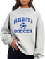 Blue Devils Soccer Mock Neck