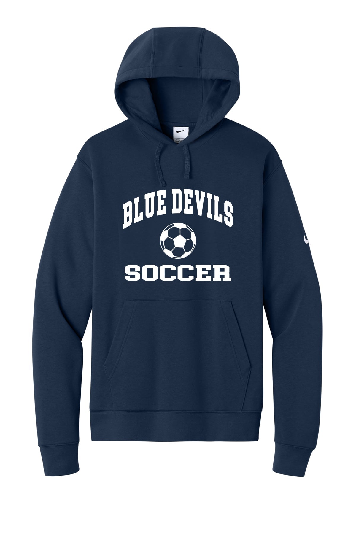 Blue Devils Soccer Nike Club Fleece Hoodie