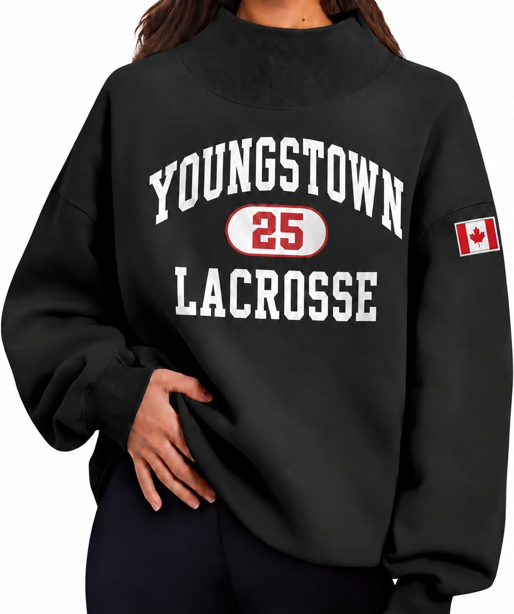 Youngstown Lacrosse Mock Neck