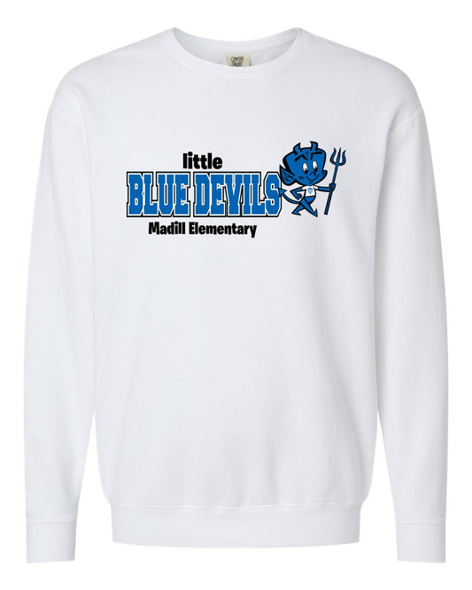 Madill Elementary white crewneck