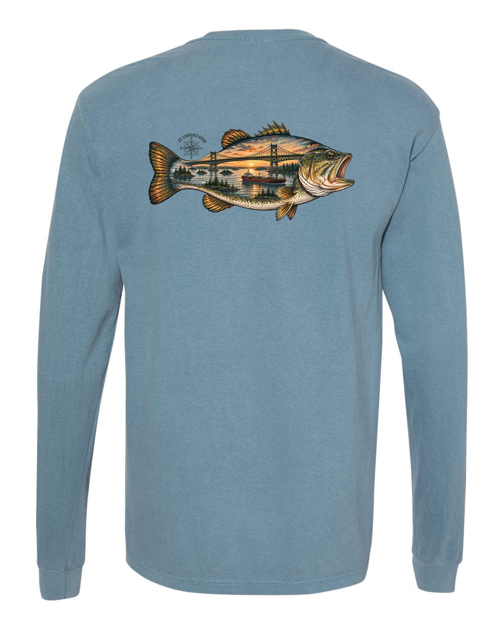St. Lawrence River Bass Long Sleeve