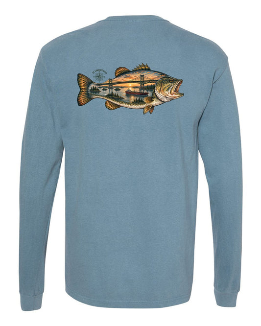 St. Lawrence River Bass Long Sleeve
