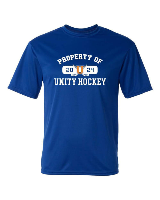 Property of Unity Hockey Performance T-Shirt