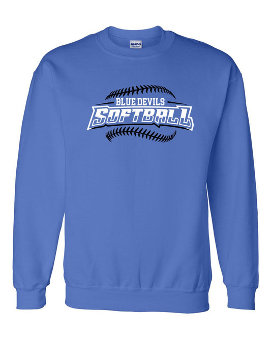 Blue Devils Softball Crewneck