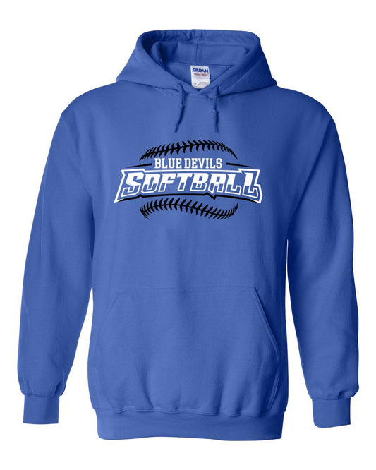 Blue Devils Softball Hoodie