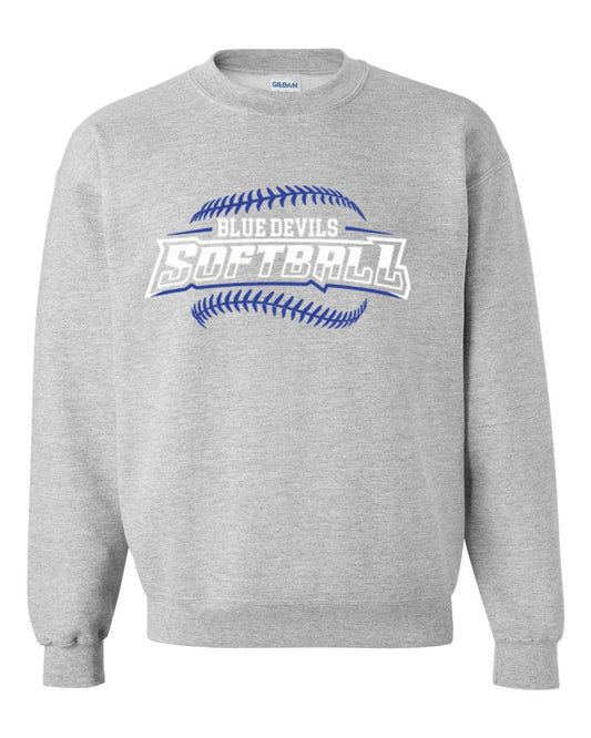 Blue Devils Softball Crewneck