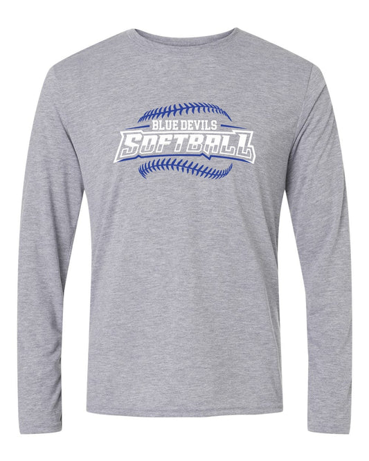 Blue Devils Softball Longsleeve