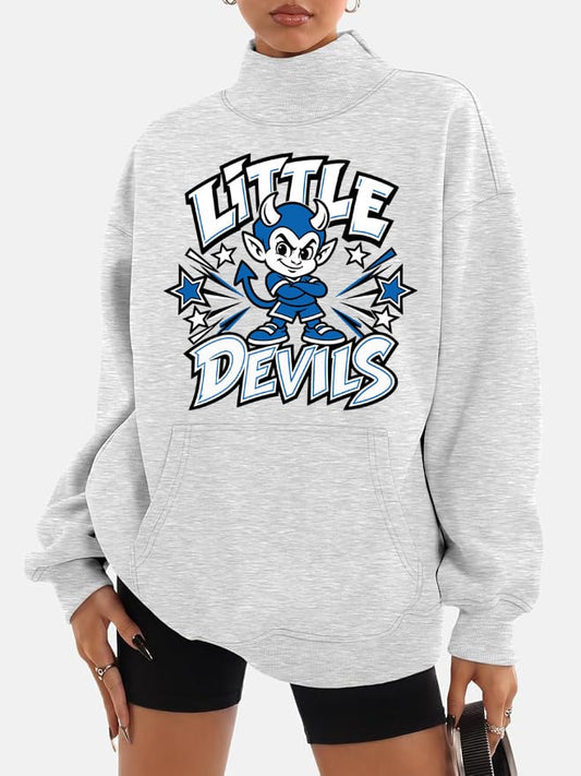 Little Devil's Mock Neck
