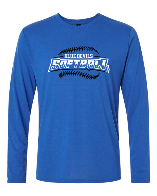Blue Devils Softball Longsleeve