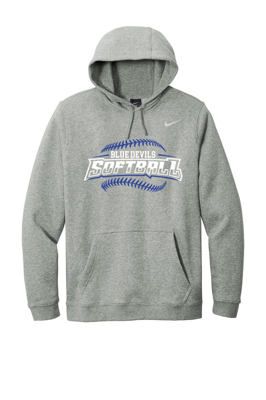 Blue Devils Softball Nike Club Hoodie